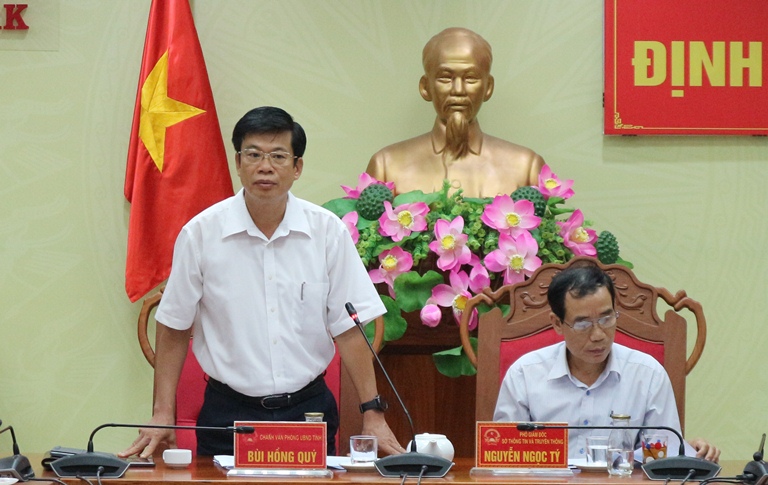 UBND tỉnh tổ chức họp báo định kỳ tháng 5/2020